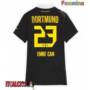 Borussia Dortmund Emre Can #23 Seconda Maglia Femmina 2026-27 Manica Corta